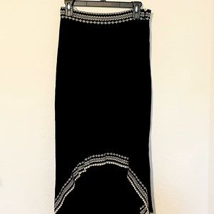 Blue Rain, Navy blue long skirt